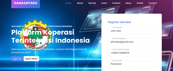Danaantara Platform Koperasi Terintegrasi Indonesia NBL Taekwondo Academy